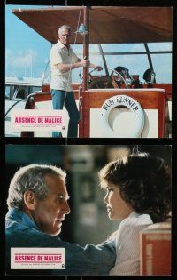 9g904 ABSENCE OF MALICE 8 French LCs '82 Paul Newman, Sally Field, directed by Sydney Pollack!