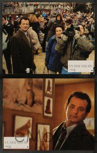 9g925 GROUNDHOG DAY 8 French LCs '93 Bill Murray, Andie MacDowell, directed by Harold Ramis!