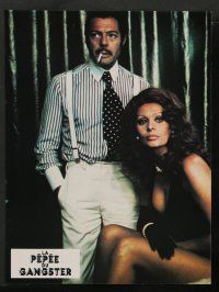9g896 GUN MOLL 9 French LCs '75 La Pupa Del Gangster, sexy Sophia Loren, Marcello Mastroianni!