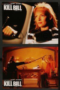 9g880 KILL BILL: VOL. 2 10 French LCs '04 cool images of Uma Thurman, David Carradine, Tarantino!