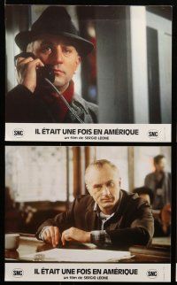 9g788 ONCE UPON A TIME IN AMERICA 20 French LCs '84 De Niro, James Woods, directed by Sergio Leone!