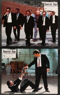 9g941 RESERVOIR DOGS 8 French LCs '92 Quentin Tarantino, Harvey Keitel, Steve Buscemi, Chris Penn!