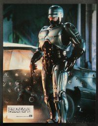 9g844 ROBOCOP 2 12 French LCs '90 great images of cyborg policeman Peter Weller, sci-fi sequel!