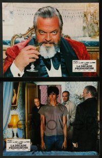 9g960 TEN DAYS' WONDER 8 French LCs '72 Orson Welles, Marlene Jobert, Claude Chabrol!