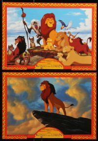 9g752 LION KING 8 German LCs R90s classic Disney cartoon set in Africa, great different images!