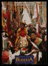 9g753 LIVING BUDDHA 8 German LCs '94 Tibetan Buddhist documentary, great images!
