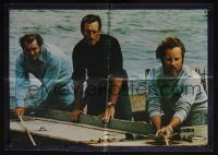 9g386 JAWS 3 German 17x23s '75 Roy Scheider, Robert Shaw & Richard Dreyfuss, Lorriane Gary!