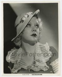 9h081 ALICE FAYE 8x10.25 still '34 w/white organdy collar & cuff set in She Learned About Sailors!