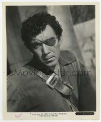 9h157 BLACK SWAN 8.25x10 still '42 great close up of Anthony Quinn with eyepatch & huge scar!