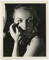 9h209 CAROLE LOMBARD deluxe 8x10 still '34 incredible Gay Bride portrait by Clarence Sinclair Bull