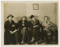 9h231 CITY STREETS 8x10 key book still '31 great image of dapper Gary Cooper sitting with 3 others