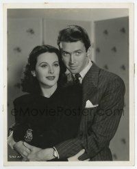 9h243 COME LIVE WITH ME deluxe 8x10 still '41 James Stewart & Hedy Lamarr by Clarence Sinclair Bull