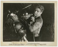 9h345 FLASH GORDON 8.25x10 still R50 great close up of Buster Crabbe fighting gladiator!