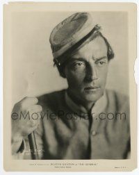 9h375 GENERAL 8x10.25 still '27 best head & shoulders portrait of Buster Keaton in uniform!
