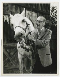 9h417 GROUCHO MARX TV 7x9 still '61 if not for the horse, the automobile would've replaced nothing!