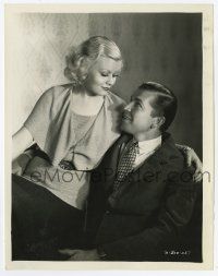 9h550 LET 'EM HAVE IT 8x10.25 still '35 sexy Barbara Pepper sitting in Bruce Cabot's lap by Thomas
