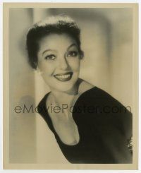9h575 LORETTA YOUNG TV 8x10 still '50s smiling c/u of the star of her own NBC television show!