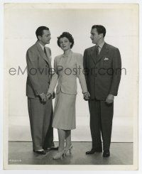 9h613 MARRIED BACHELOR deluxe 8x10 still '41 Ruth Hussey, Young & Bowman by Clarence Sinclair Bull!