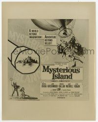 9h648 MYSTERIOUS ISLAND 8x10 still '61 Ray Harryhausen, Jules Verne, great art for the six-sheet!