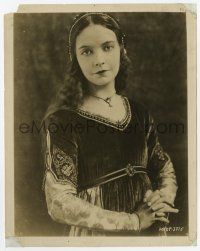 9h772 ROMOLA 8x10 still '24 waist-high portrait of pretty Lillian Gish in period costume!