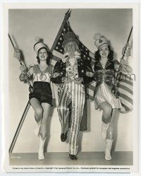 9h790 SAMUEL S. HINDS/ANNE NAGEL/PEGGY MORAN 8.25x10 still '40 great patriotic 4th of July image!