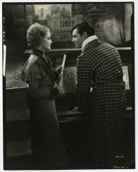 9h791 SAN FRANCISCO deluxe 8x10 still '36 Jeanette MacDonald watches Clark Gable playing piano!