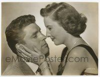 9h846 SORRY WRONG NUMBER 7x9.5 still '48 best romantic c/u of Barbara Stanwyck & Burt Lancaster!