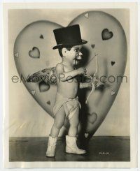 9h985 YOU CAN'T CHEAT AN HONEST MAN 8x10 still '39 Charlie McCarthy as Cupid for Valentine's Day!