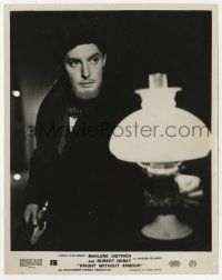 9h529 KNIGHT WITHOUT ARMOR English 8x10.25 still '37 close up of Robert Donat lighting a lamp!