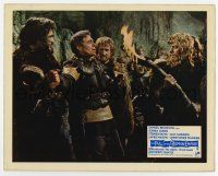 9h015 FALL OF THE ROMAN EMPIRE color English FOH LC '64 James Mason is threatened with fire!