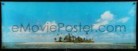 9j314 ISLAND 21x59 commercial poster '80s incredibly cool image of deserted cay!