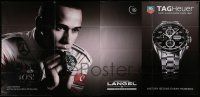 9j207 TAG HEUER 50x106 Swiss advertising poster '10 watch advertisement featuring Lewis Hamilton!