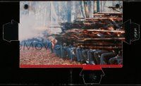 9j143 GLORY video standee '89 Morgan Freeman, Matthew Broderick, Denzel Washington, Civil War!