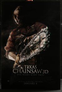 9j038 TEXAS CHAINSAW 3D lenticular teaser 1sh '13 Alexandra Daddario, evil wears many faces!
