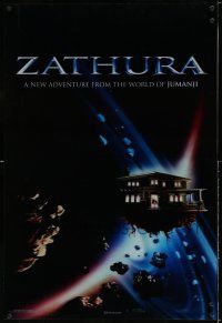 9j040 ZATHURA lenticular 1sh '05 Jon Favreau wild fantasy/sci-fi boardgame!