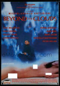 9k085 BEYOND THE CLOUDS 1sh '95 Wenders & Antonioni's Al di la delle nuvole, naked Ardant!