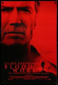 9k103 BLOOD WORK DS 1sh '02 Clint Eastwood directs & stars, Jeff Daniels!