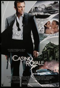 9k129 CASINO ROYALE Spanish/U.S. export advance DS 1sh '06 Daniel Craig as James Bond, Eva Green!
