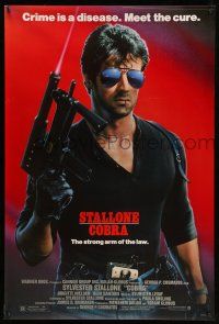 9k150 COBRA 1sh '86 crime is a disease and Sylvester Stallone is the cure!