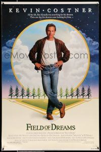9k252 FIELD OF DREAMS 1sh '89 Kevin Costner baseball classic, if you build it, they will come!