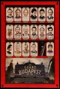 9k296 GRAND BUDAPEST HOTEL advance DS 1sh '14 Ralph Fiennes, F. Murray Abraham, Adrien Brody!