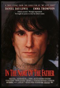 9k355 IN THE NAME OF THE FATHER 1sh '93 Emma Thompson, Daniel Day-Lewis portrait!