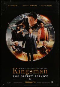 9k405 KINGSMAN: THE SECRET SERVICE style B teaser DS 1sh '14 Mark Hamill, Samuel L. Jackson, Firth!