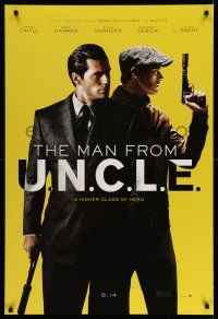 9k455 MAN FROM U.N.C.L.E. teaser DS 1sh '15 Guy Ritchie, Henry Cavill and Armie Hammer!
