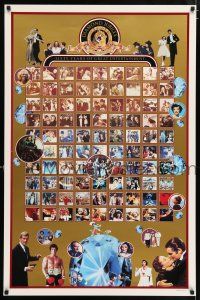 9k486 MGM DIAMOND JUBILEE 1sh '83 many classic images of all the Metro-Goldwyn-Mayer greats!