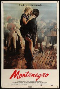 9k500 MONTENEGRO advance 1sh '81 Dusan Makavejev, Susan Anspach, sultry, erotic comedy!