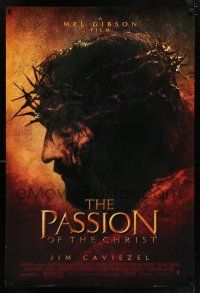 9k547 PASSION OF THE CHRIST DS 1sh '04 directed by Mel Gibson, James Caviezel, Bellucci!