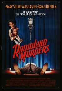 9k577 RADIOLAND MURDERS 1sh '94 Brian Benben, Mary Stuart Masterson, Ned Beatty!