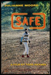 9k615 SAFE 1sh '95 Todd Haynes, Julianne Moore, strange image!