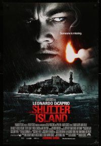 9k644 SHUTTER ISLAND coming soon style advance DS 1sh '10 Scorsese, DiCaprio, someone is missing!